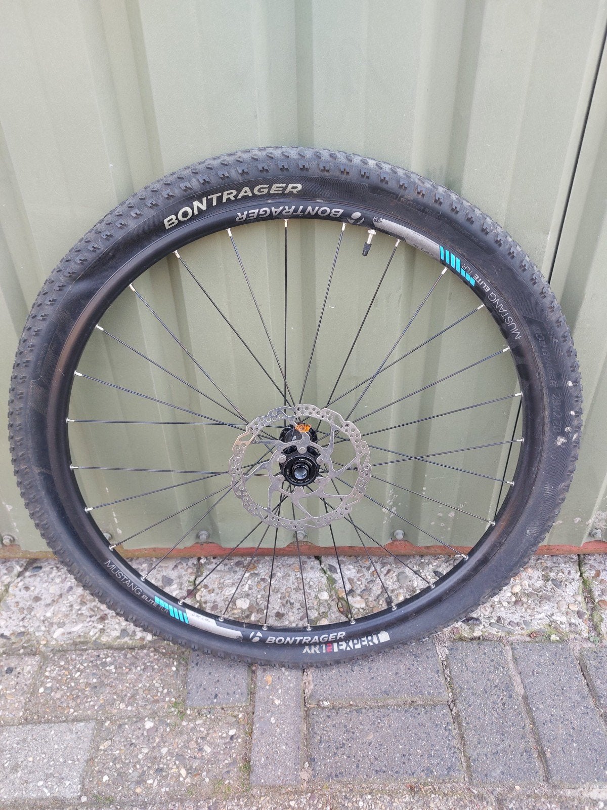 Bontrager Mustang Elite TLR 29" voorwiel, Fietsen en Brommers, Wiel, Gebruikt, Ophalen of Verzenden, Bontrager