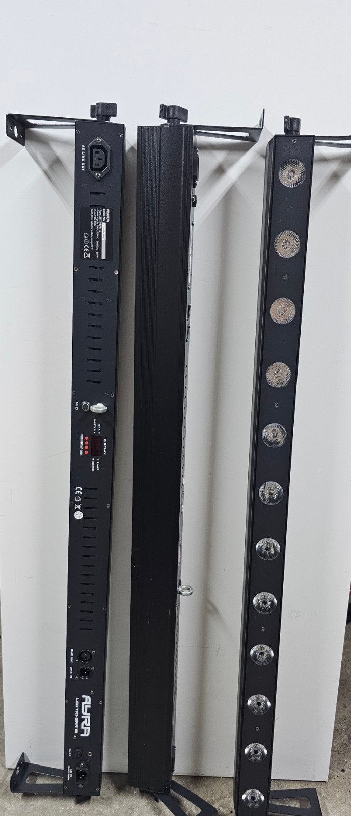 3 x Ayra LED Tri-Bar 12 RGB Pixelbar - Lichteffect, Muziek en Instrumenten, Ophalen, Gebruikt, Licht, Kleur