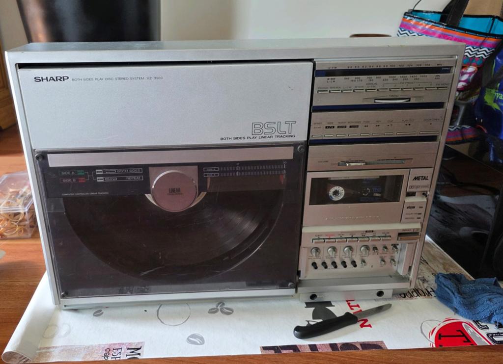 Sharp VZ-3500 Stereo systeem, Audio, Tv en Foto, Stereo-sets, Ophalen, Gebruikt, Tuner of Radio, Sharp
