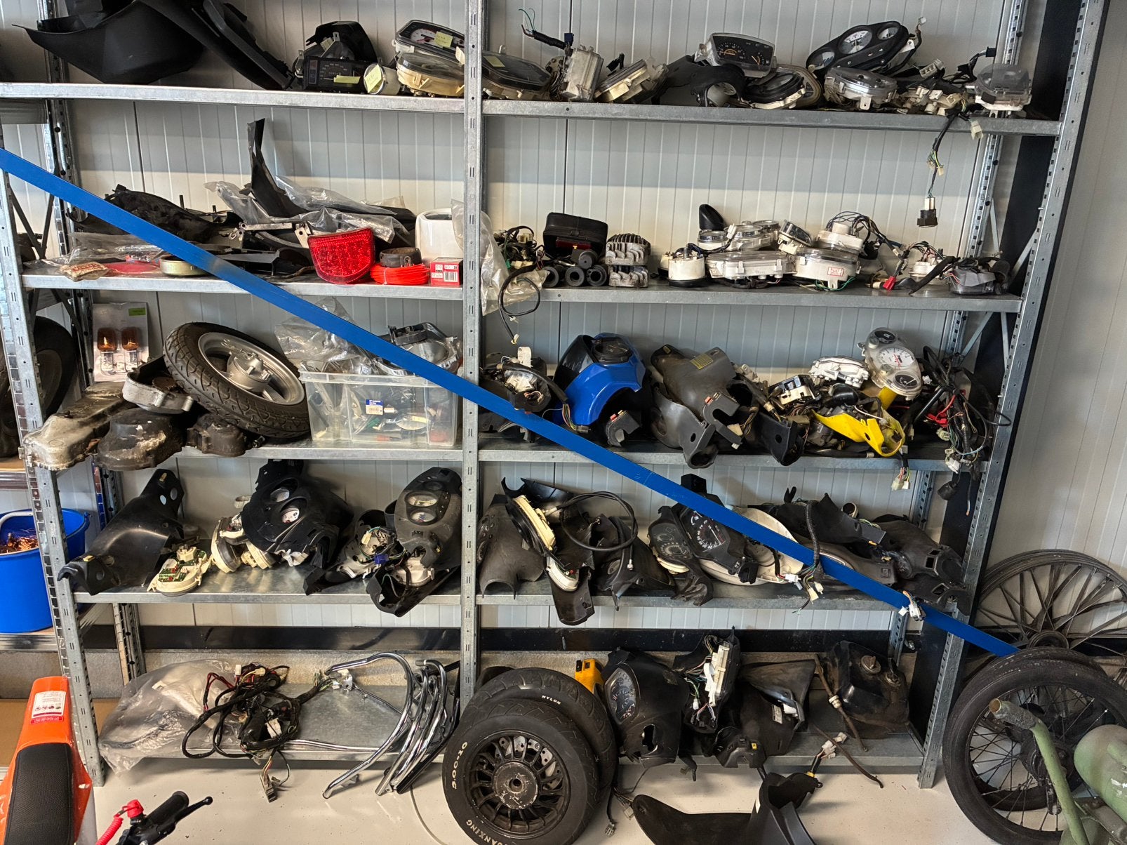 Partij handel scooteronderdelen brommeronderdelen, Ophalen, Gebruikt, Overige typen, Overige merken