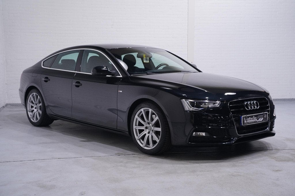Audi A5 Sportback 1.8 TFSI S Line Navi Bi Xenon Bang & Olufs, Voorwielaandrijving, Gebruikt, 4 cilinders, 4 stoelen
