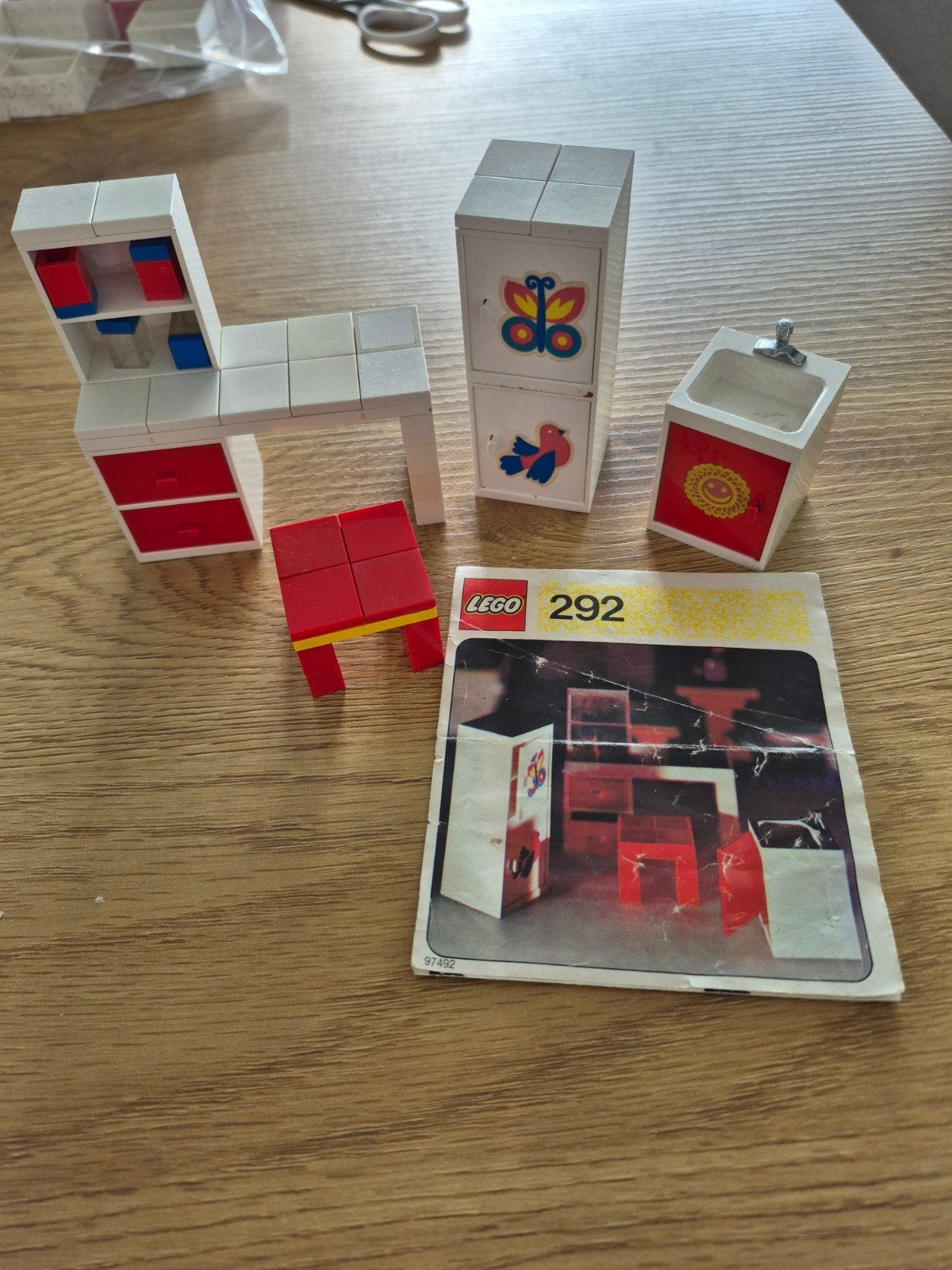 oude lego meubels, Ophalen of Verzenden, Gebruikt
