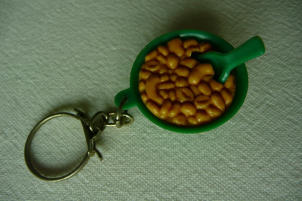 Vintage Sleutelhanger Duyvis Pinda's, Ophalen of Verzenden, Gebruikt, Merk