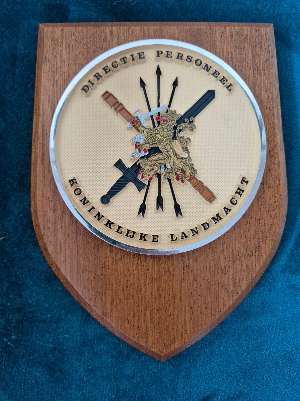 Wapenschild Directie Personeel Koninklijke Landmacht, Verzenden, Landmacht, Nederland, Embleem of Badge