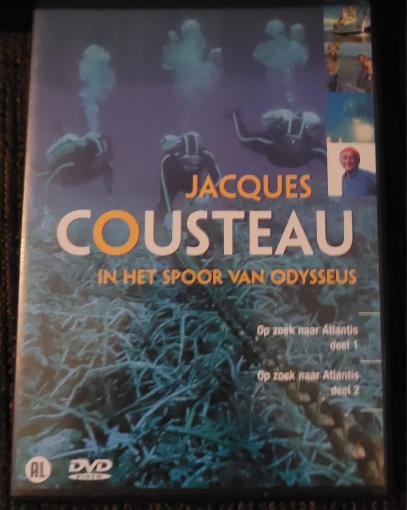 Jacques cousteau in het spoor van odysseus, Alle leeftijden, Ophalen of Verzenden, Zo goed als nieuw