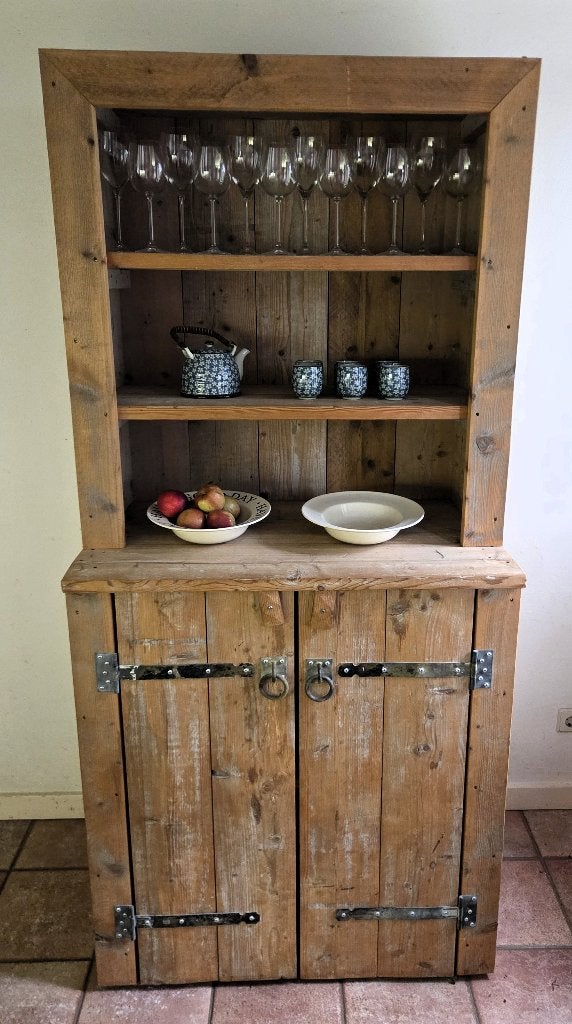 STEIGERHOUTEN BUFFETKAST met deurtjes, Ophalen, Met deur(en), 200 cm of meer, 50 tot 100 cm