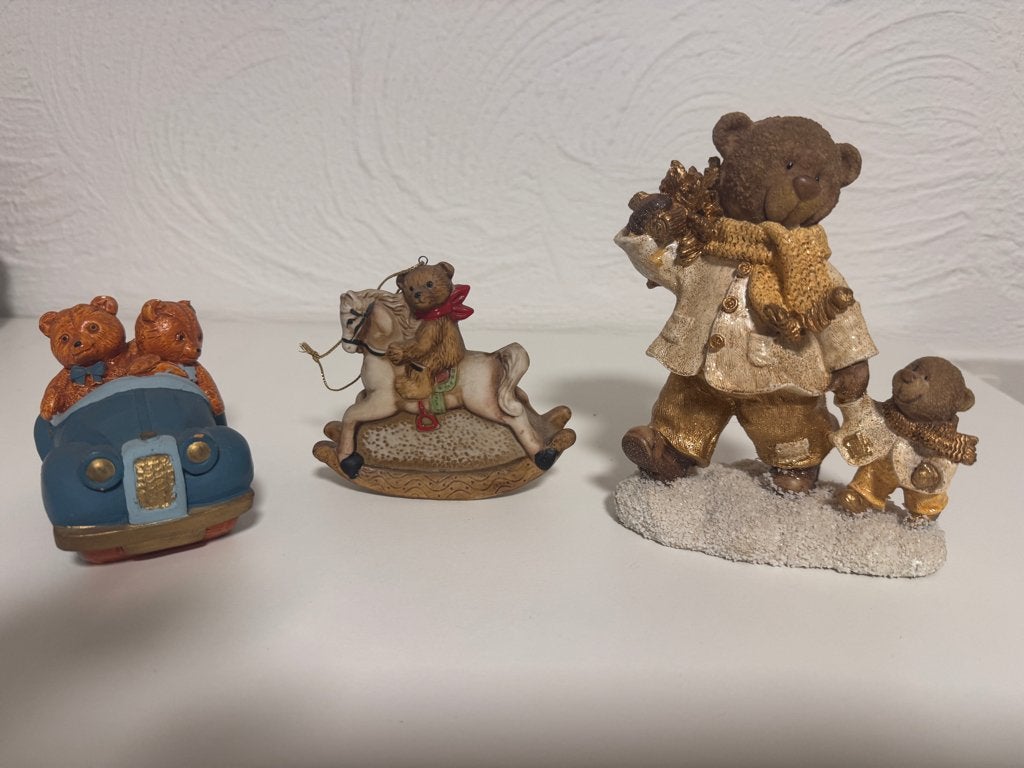 beren diversen uit nalatenschap, Ophalen of Verzenden, Zo goed als nieuw, Beeldje, Overige merken
