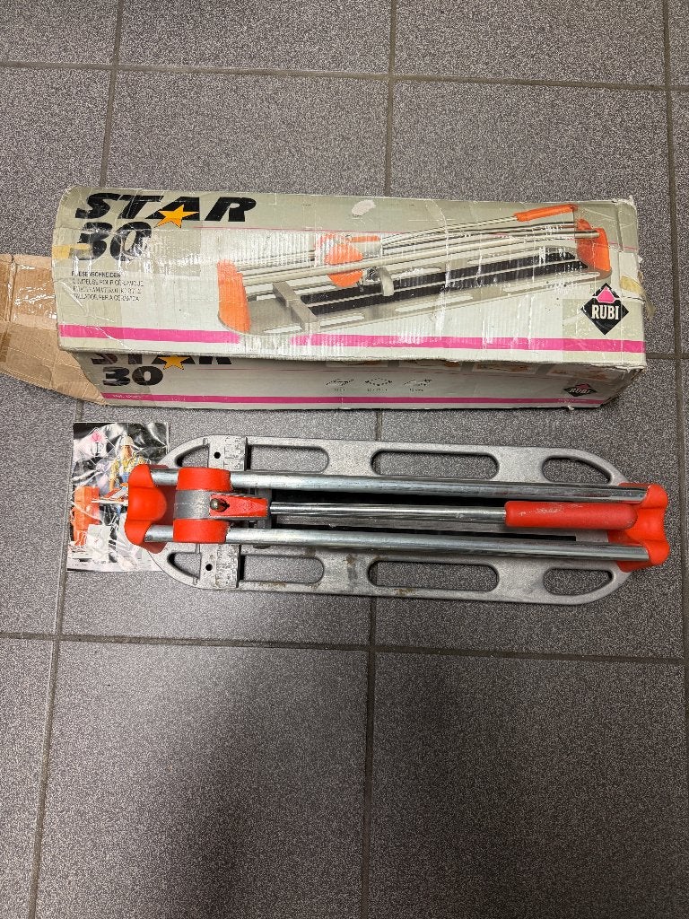 Tegelsnijder Rubi Star 30, Ophalen, Gebruikt, Snijgereedschap, Rubi