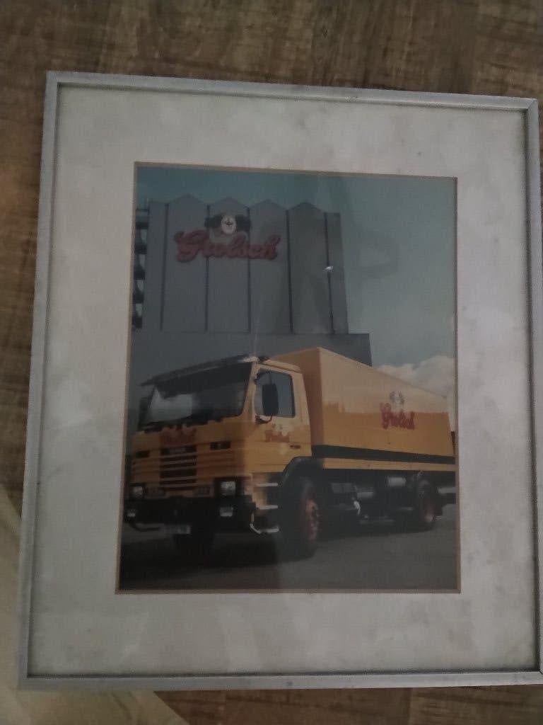 Grolsch foto lijst brouwerij enschede, Ophalen of Verzenden, Zo goed als nieuw, Reclamebord, Plaat of Schild, Grolsch