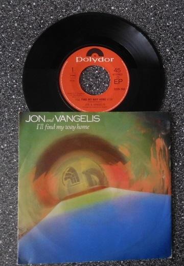 Jon & Vangelis - I;ll find my way home, 7 inch, Single, Ophalen of Verzenden, Zo goed als nieuw