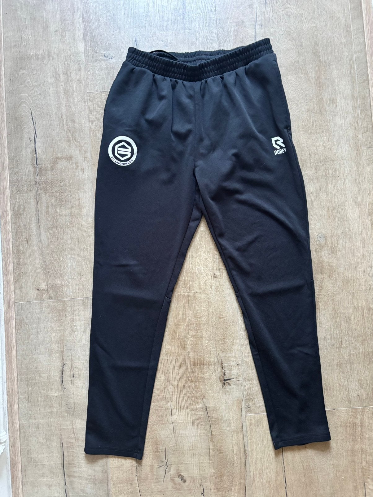 Joggingbroek M, Ophalen of Verzenden, Zo goed als nieuw, Zwart, Voetbal
