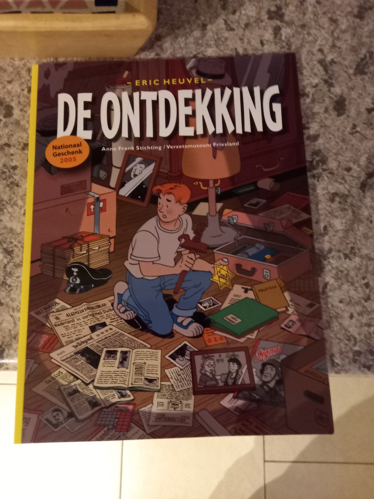 De ontdekking, Anna Frank stichting, Friesland, Boeken, Ophalen of Verzenden, Zo goed als nieuw