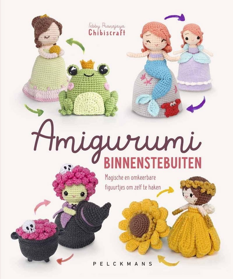 GEZOCHT !Amigurumi Binnenstebuiten: omkeerbare figuurtjes, Ophalen of Verzenden, Zo goed als nieuw, Breien en Haken, Geschikt voor kinderen