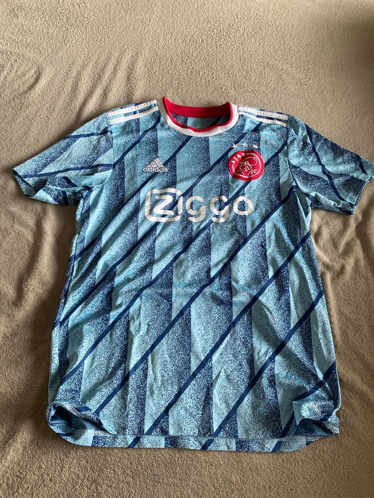 Ajax uitshirt 2021/2022 - Maat M, Ophalen of Verzenden, Zo goed als nieuw, Voetbal, Maat 48/50 (M)