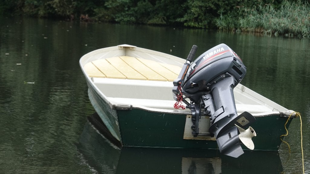 visboot/toerboot met 15pk Yamaha buitenboordmotor, Watersport en Boten, Ophalen, Quicksilver, Gebruikt, 15 pk