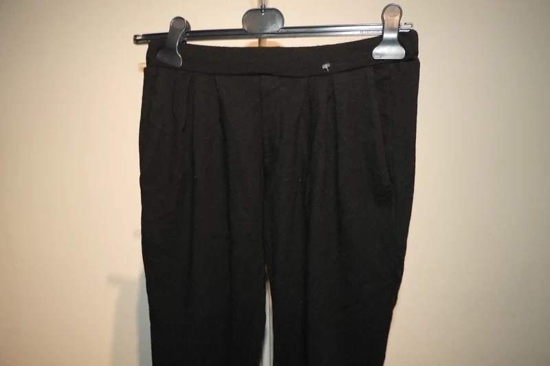 Helmut Lang zwarte broek fijn model van wol M, Maat 38/40 (M), Verzenden, Helmut Lang, Zwart