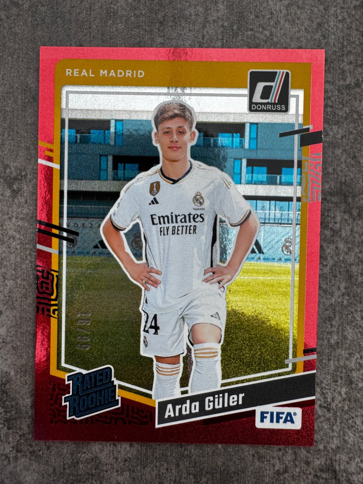 Arda Guler Rated Rookie Panini Donruss 2023-24 /99, Ophalen of Verzenden, Nieuw, Buitenlandse clubs, Spelerskaart