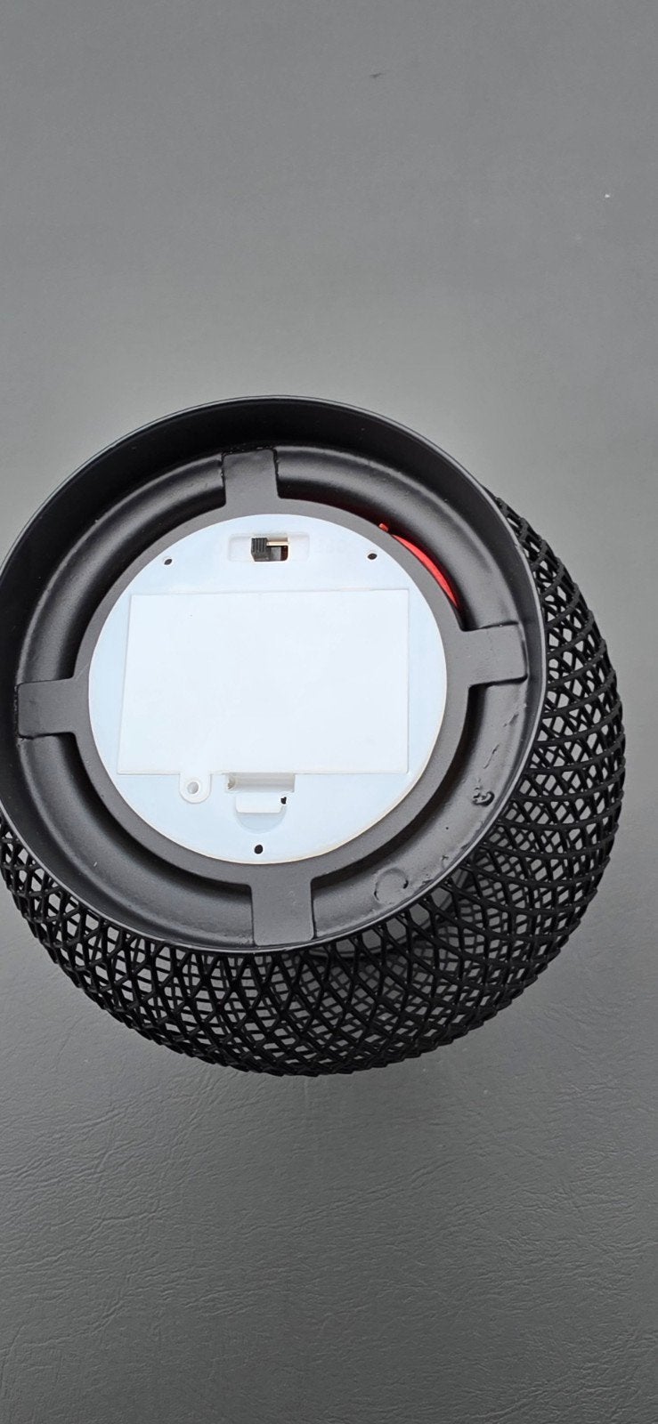 Sfeervolle LED-lantaarn met gaasdesign op batterijen, Metaal, Overige merken, Overige fittingen, Zo goed als nieuw