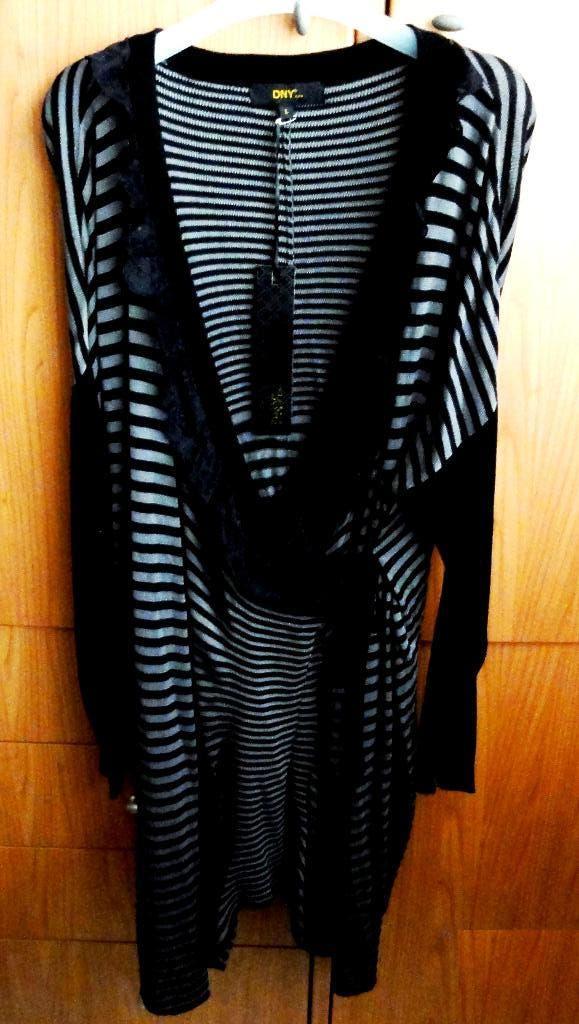 DNY blouse vest trui jasje, 100% RAYON, maat L, Nieuw, Kleding | Dames, Blouses en Tunieken, Nieuw, Maat 42/44 (L), Verzenden