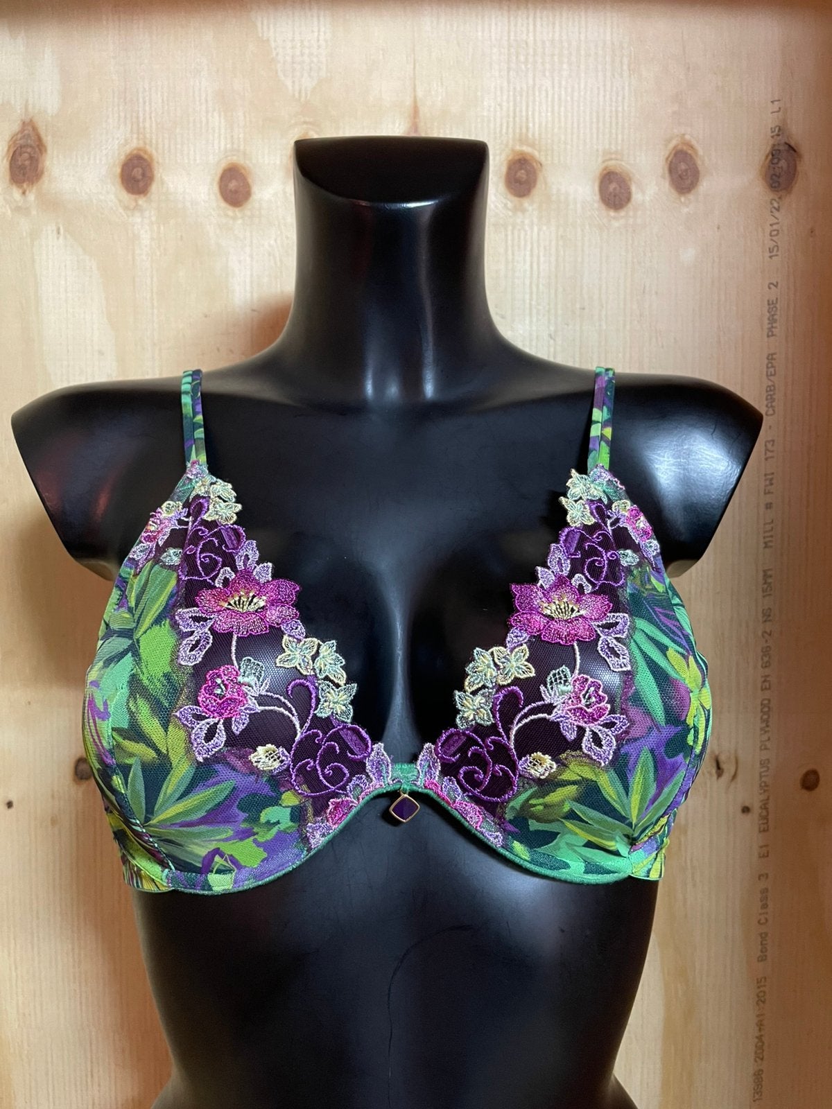 Lise Charmel bh Maat 80b Model imagine unie ile, Verzenden, Groen, BH