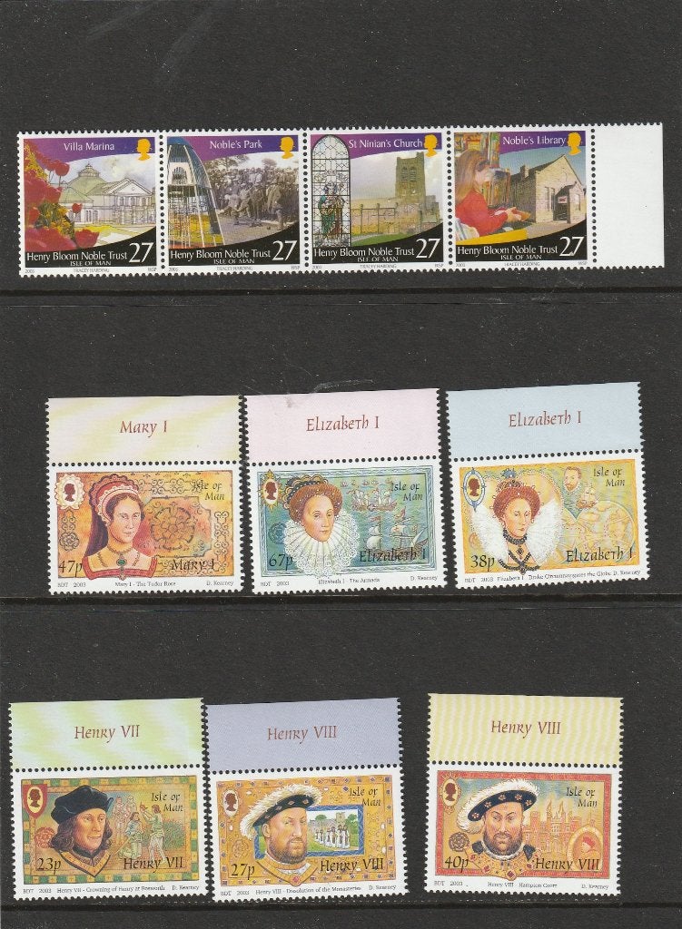 Verzameling postzegels  Isle of man. Zie afbeeldingen., Ophalen of Verzenden, Buitenland