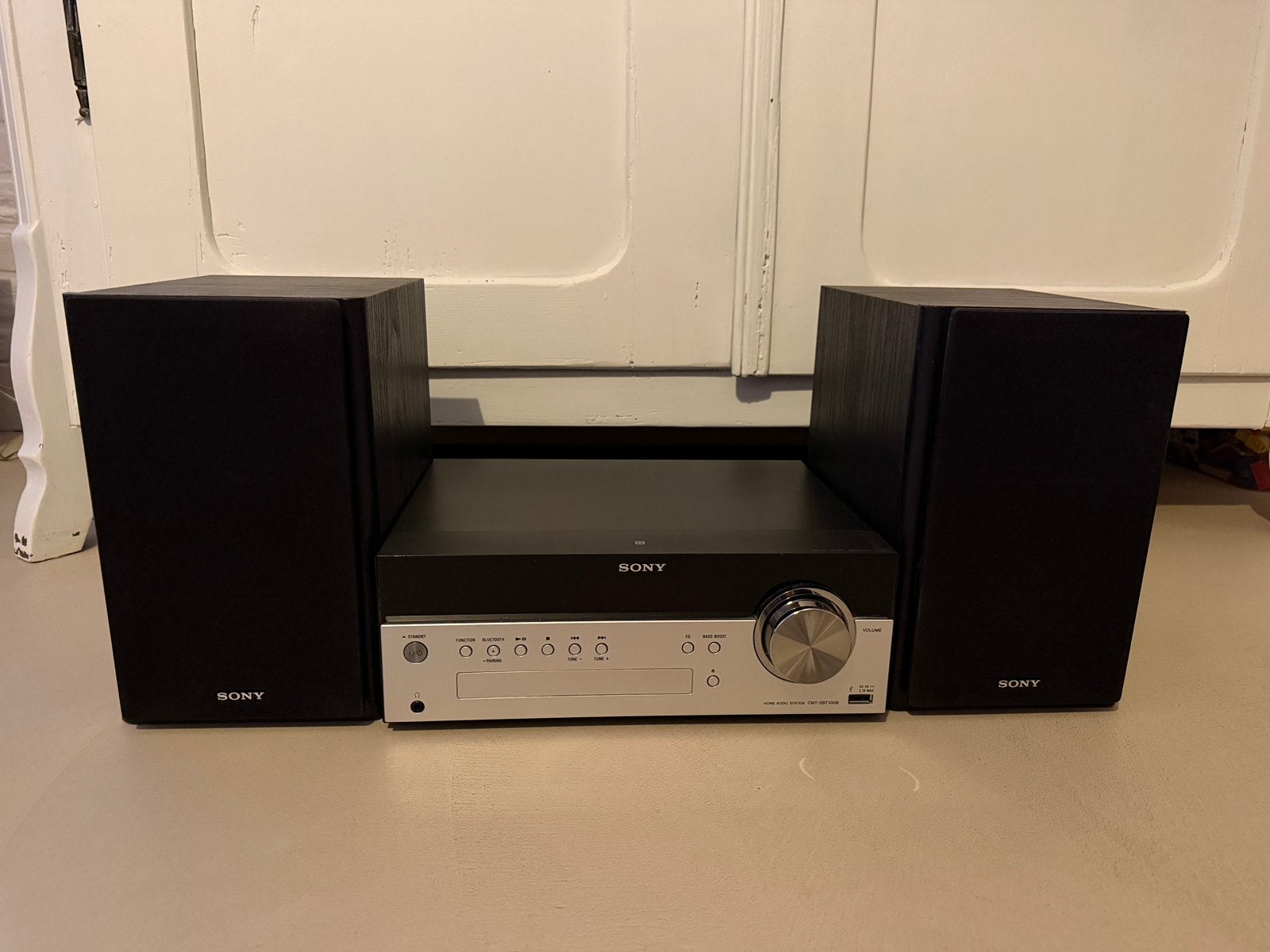 Sony CMT-SBT100B stereo-installatie –Bluetooth, DAB+, CD USB, Ophalen of Verzenden, Zo goed als nieuw, Sony