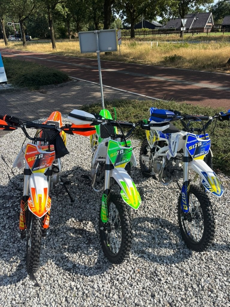 125cc 4-takt crossmotor dirtbike schakel 17/14 offroad, -, Nieuw, Bedrijf, Niet opgegeven