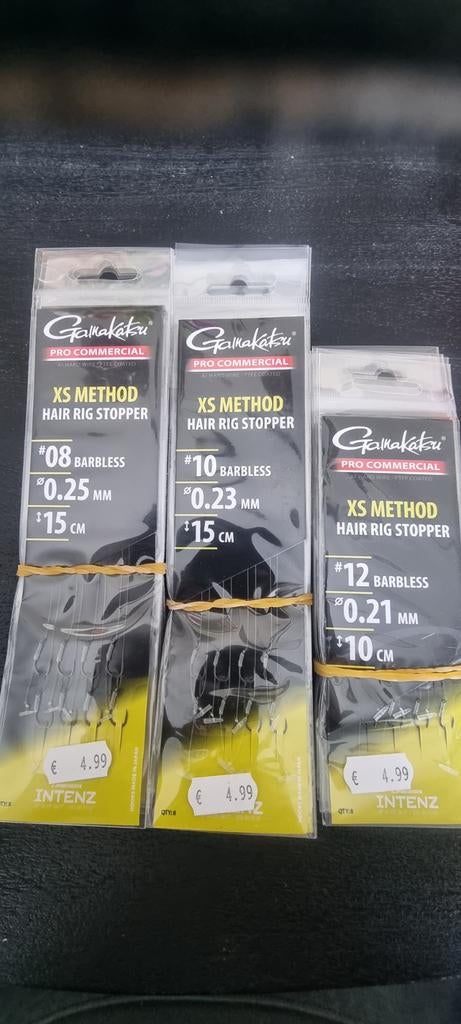 Gamakatsu XS Method Hair Rig Stopper - Diverse Maten, Gamakatsu, Ophalen of Verzenden, Haak, Vianen
