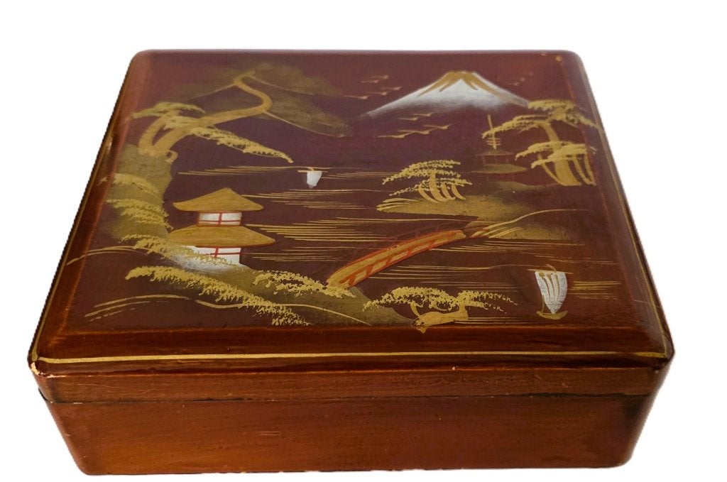Japanse Lakdoos., Antiek en Kunst, Ophalen of Verzenden