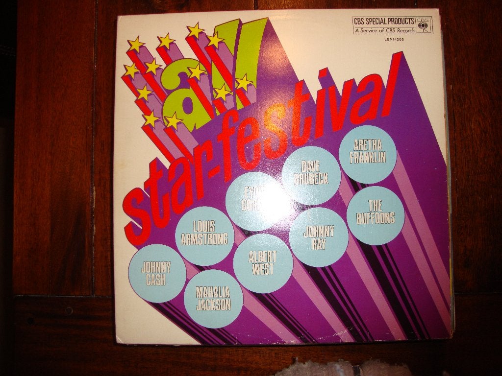 Dubbellp All star festival / Various artists (1974), Cd's en Dvd's, LP, Gebruikt, Ophalen of Verzenden, Pop