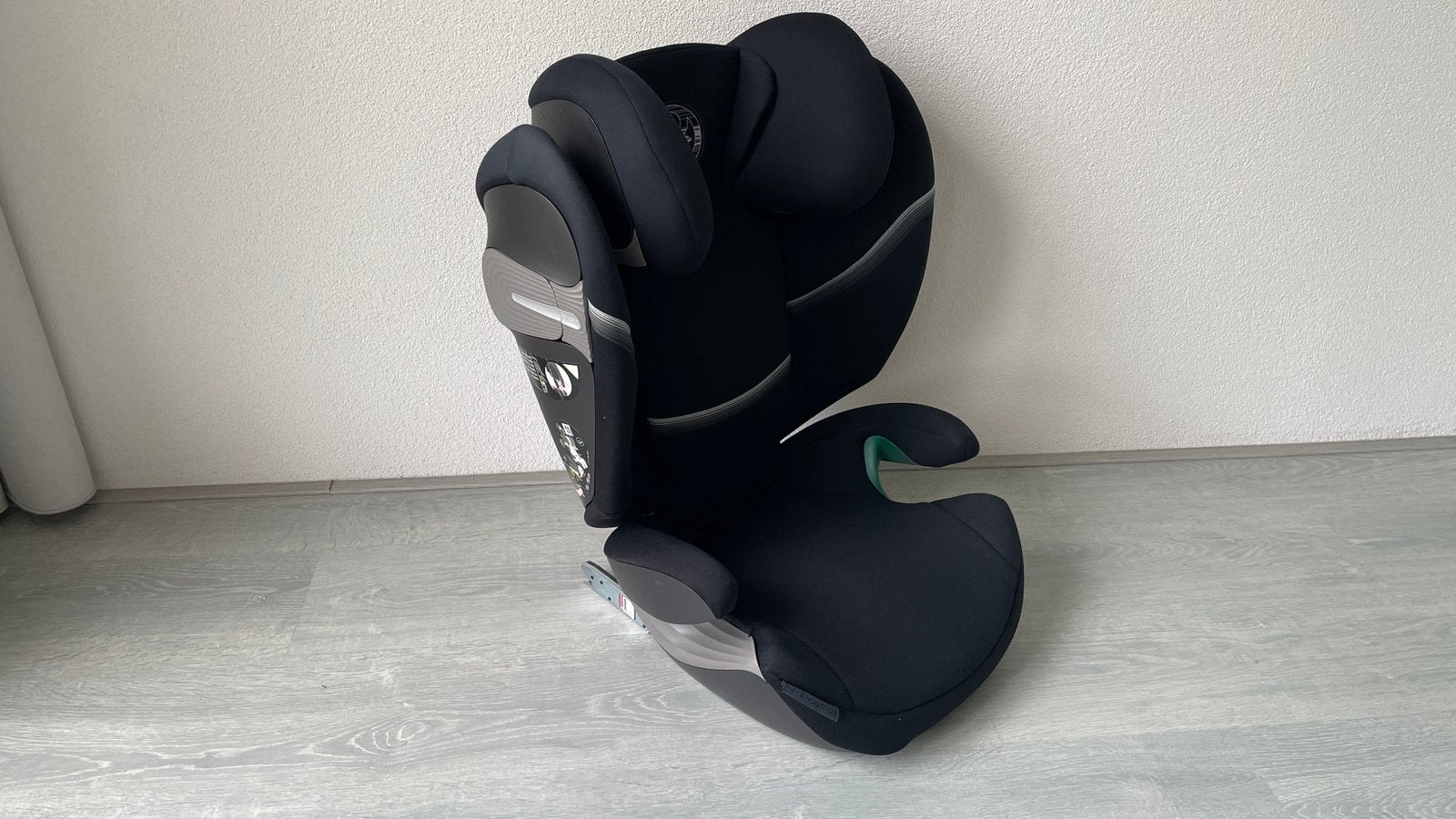 Cybex solution s-fix kinderstoel/verhoger iso-fix, Afneembare rugleuning, Zo goed als nieuw, 9 t/m 36 kg, Isofix