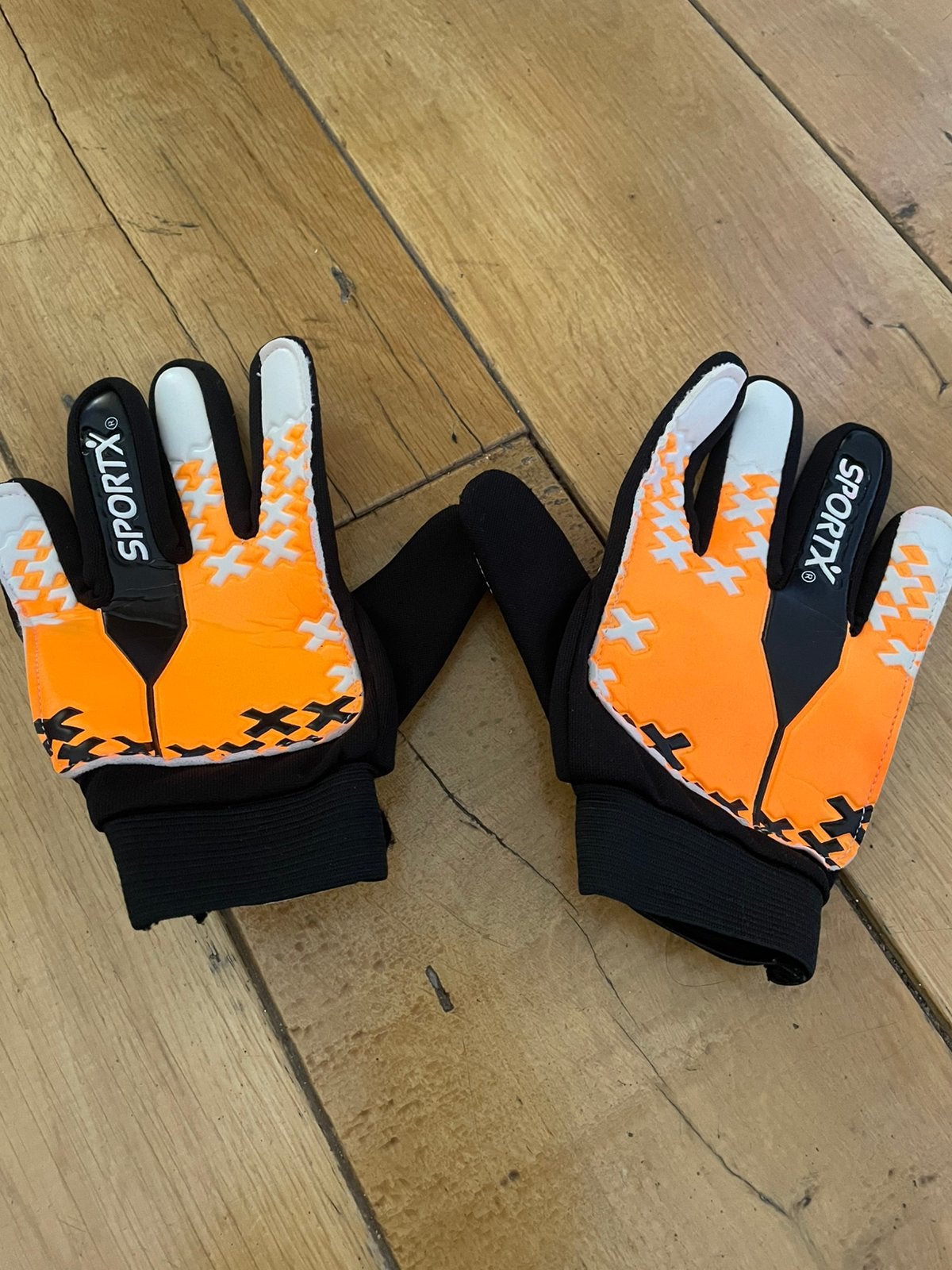 Voetbal keeper handschoenen, Maat XS of kleiner, Ophalen, Zo goed als nieuw, Handschoenen