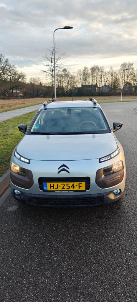 Citroën C4 Cactus 1.6 Blue HDI 2015 Grijs APK 04-2027, Auto's, Voorwielaandrijving, Stof, 96 €/maand, Origineel Nederlands