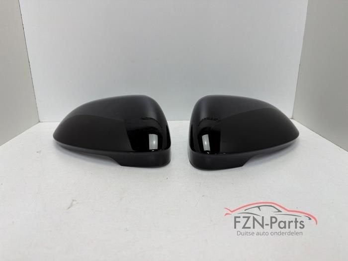 VW Golf 8 Spiegelkappen Set Links+rechts Zwart, Ophalen of Verzenden, Gebruikt