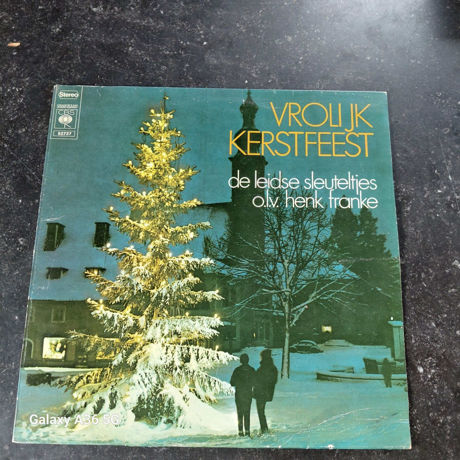 Vrolijk Kerstfeest - De Leidse Sleuteltjes (Vinyl LP), Ophalen of Verzenden, Gebruikt, Kerst, Album