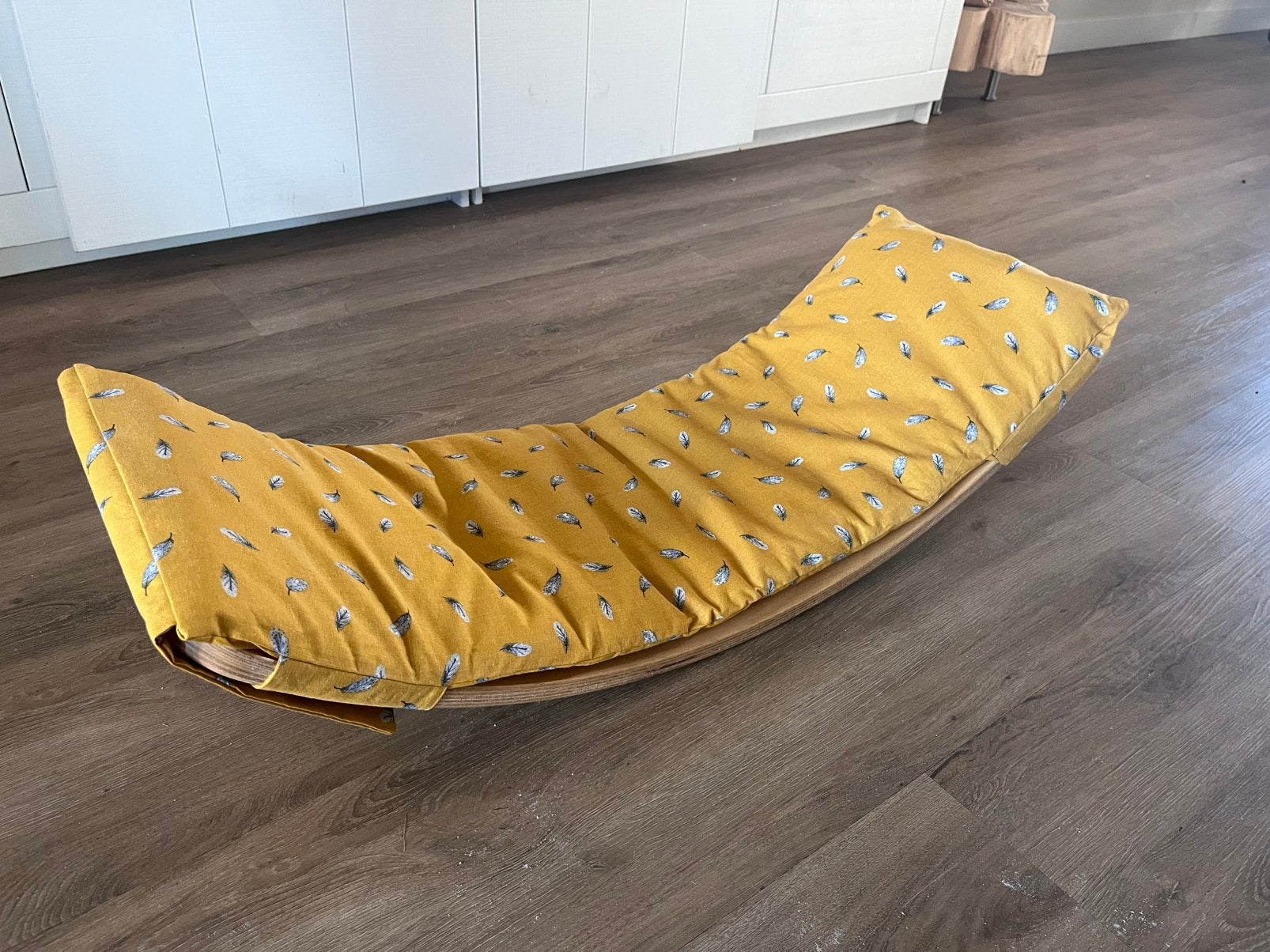 Wobbeldeck katoen, wobbel original, okergeel, katoen, Ophalen of Verzenden, Nieuw
