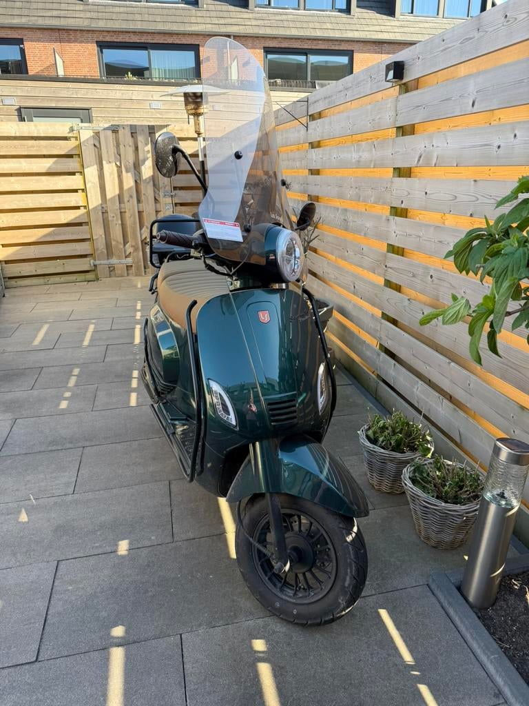 La souris scooter special editie (groen, dubbel zadel), Ophalen, Zo goed als nieuw, Benzine