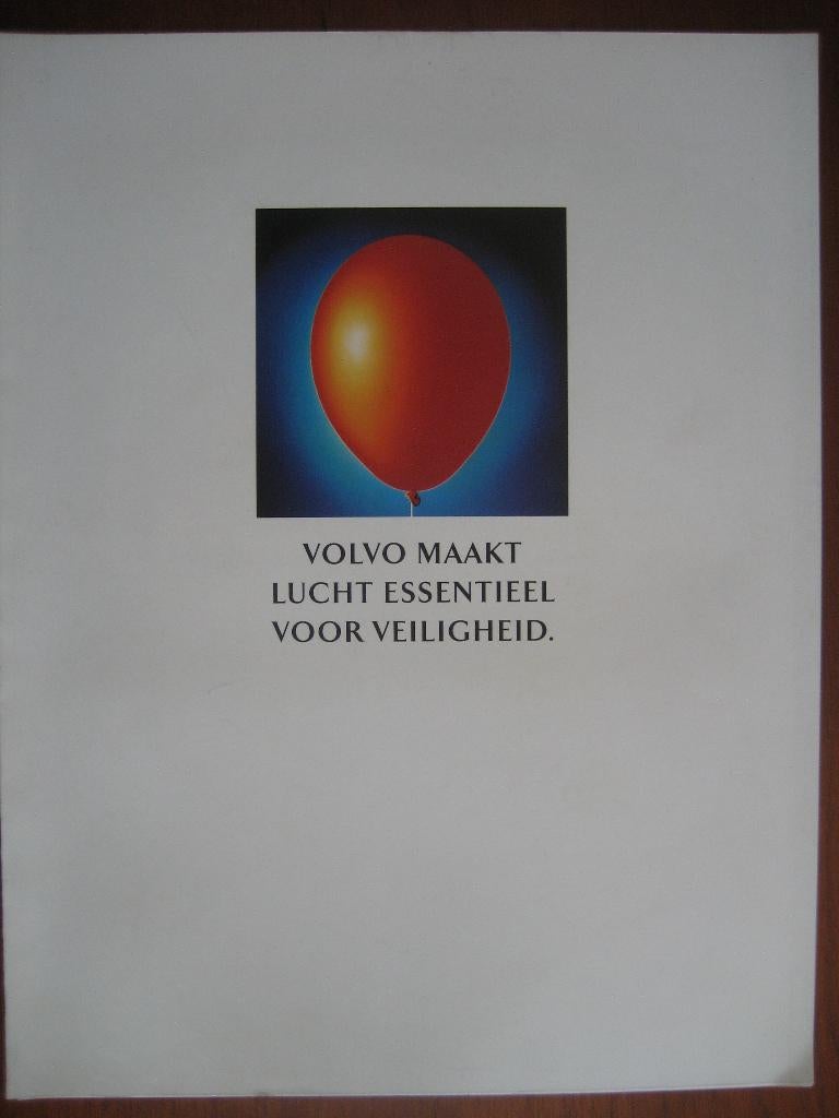 Volvo maakt lucht essentieel voor veiligheid: over airbags, Ophalen of Verzenden, Nieuw, Volvo