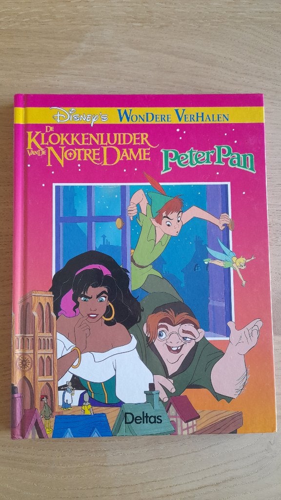 Disney - De klokkenluider van de Notre Dame - Peter Pan, Ophalen of Verzenden, Zo goed als nieuw, Sprookjes