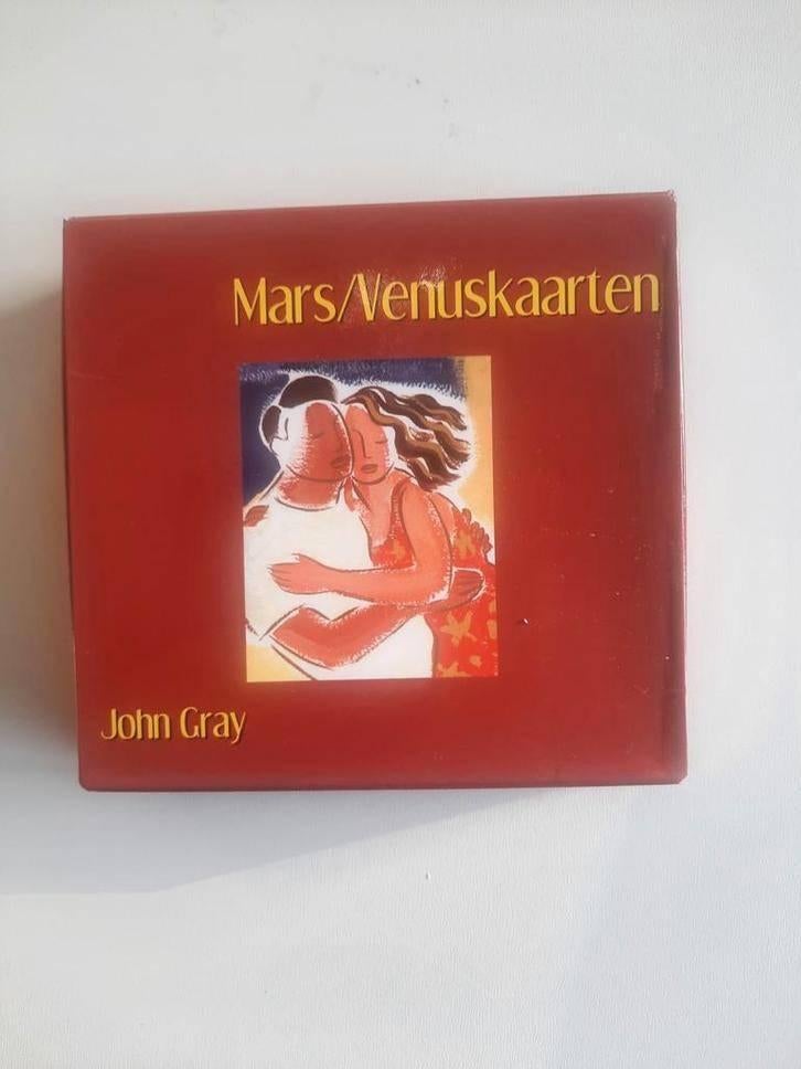 Mars/Venuskaarten . John Gray, Boeken, Tarot of Kaarten leggen, Overige typen, Ophalen of Verzenden, Zo goed als nieuw