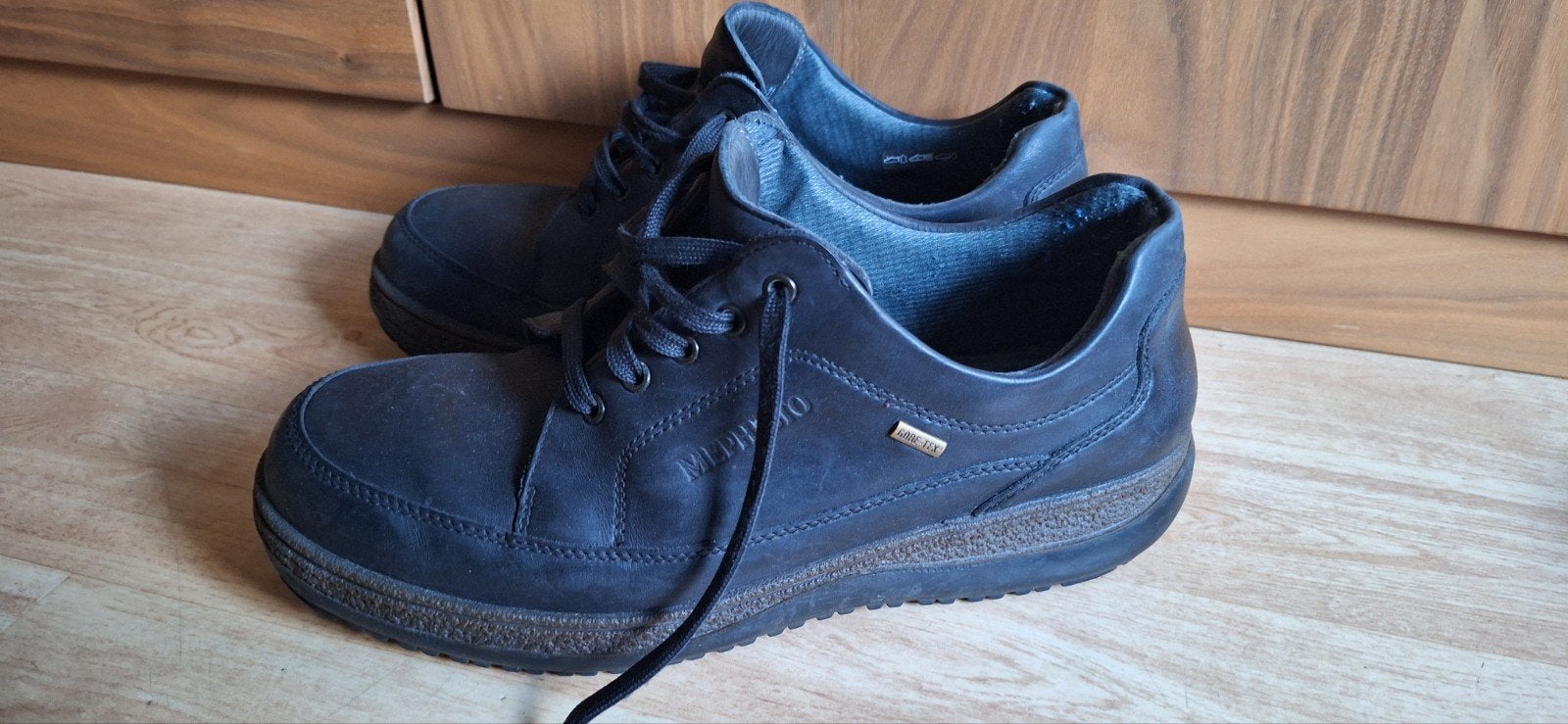 Mephisto schoenen maat 11 /45, Ophalen of Verzenden, Zo goed als nieuw, Zwart, Mephisto