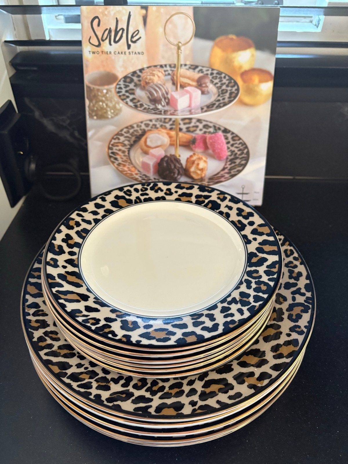 Leopard Print, Huis en Inrichting, Ophalen, Overige merken, Keramiek, Nieuw