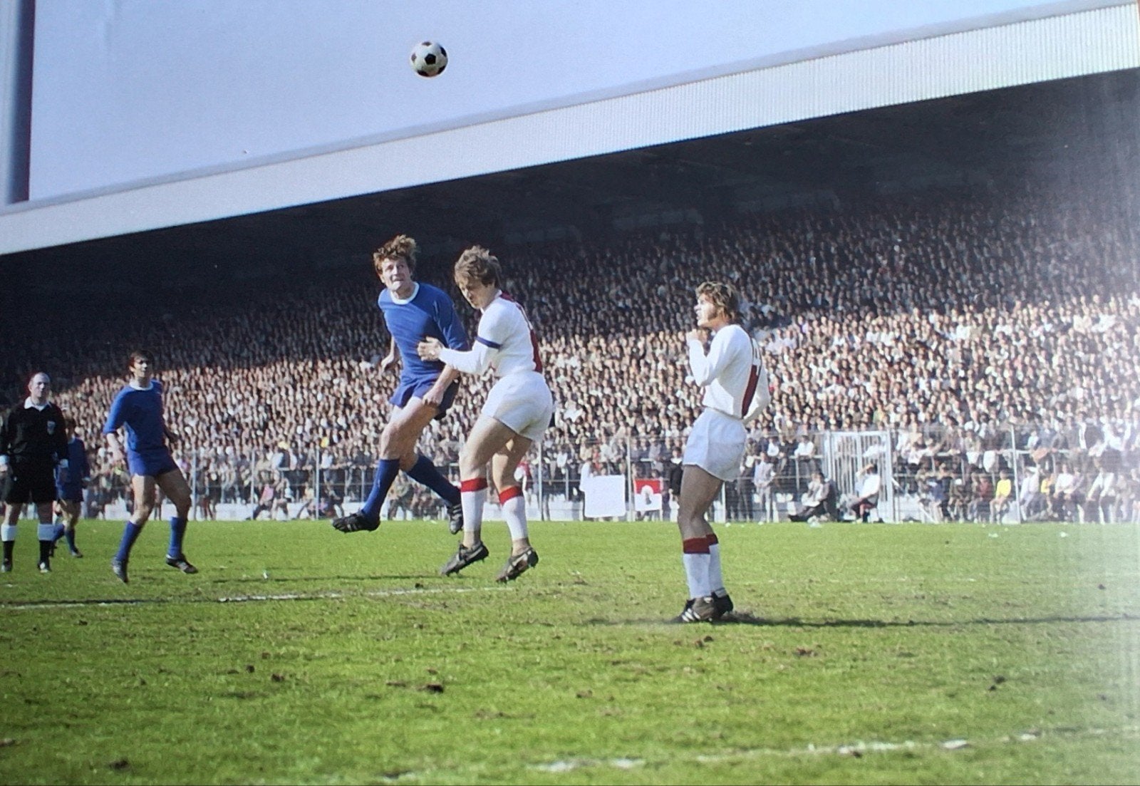Liverpool ? - Ajax (Barry Hulshof). Afbeelding.  100/70 cm., Ophalen, Gebruikt, Ajax, Overige typen