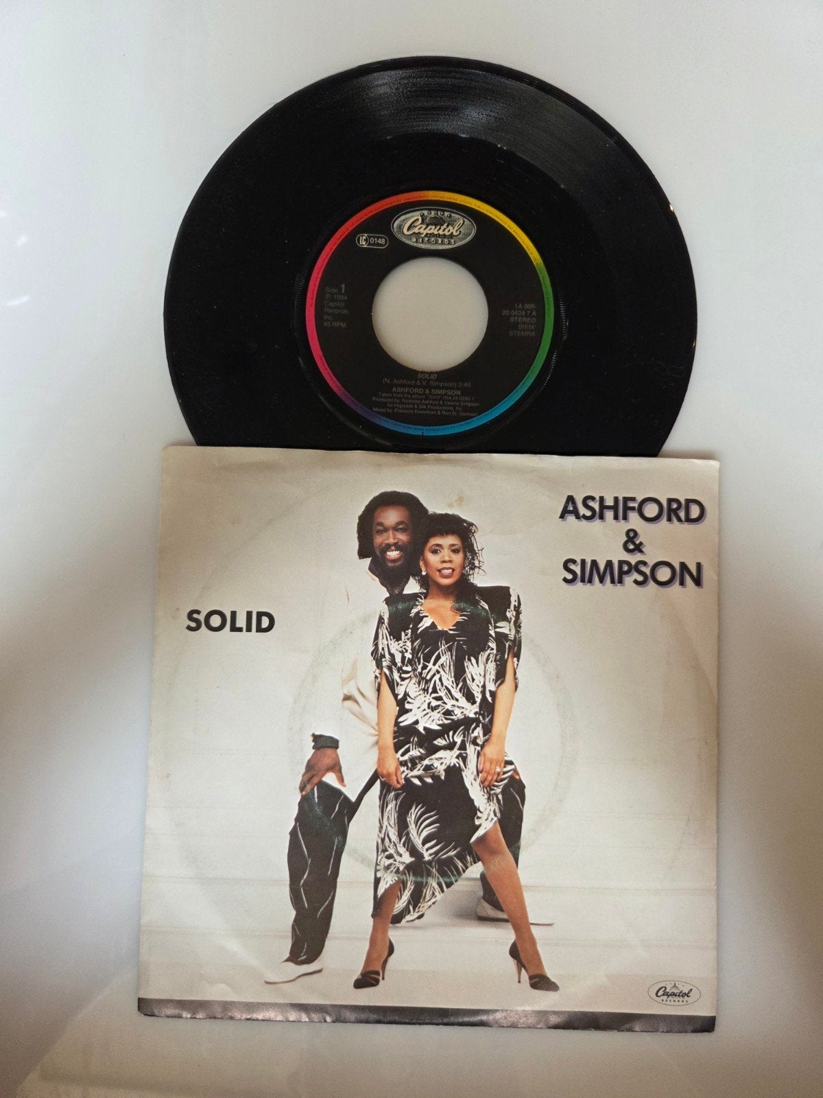 Ashford & Simpson - Solid, Ophalen of Verzenden, Gebruikt, 7 inch