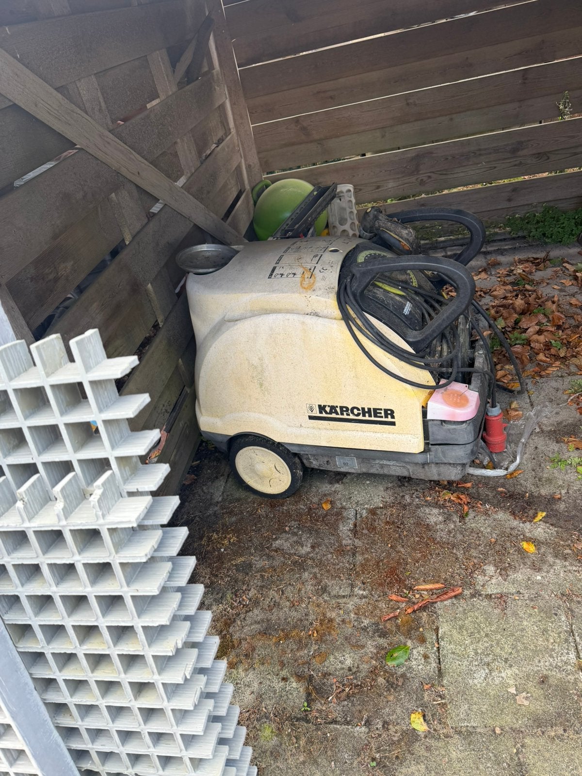 Kärcher HDS 698C Eco hogedrukreiniger 400V werking onbekend, Tuin en Terras, Hogedrukreinigers, Ophalen, Zo goed als nieuw, Elektrisch