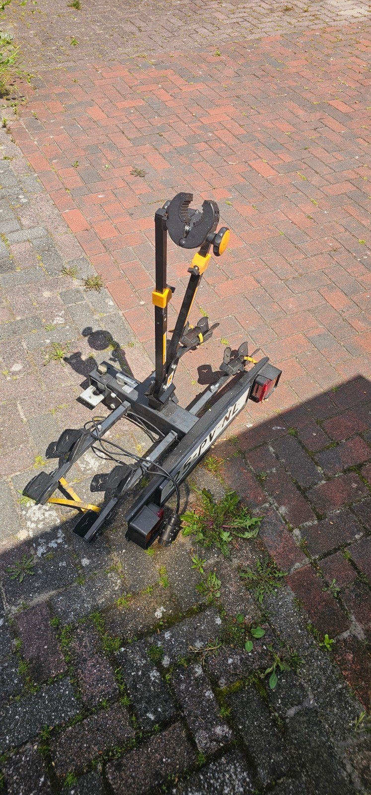 Fietsen drager, Auto diversen, Fietsendragers, Ophalen, 2 fietsen, Gebruikt, Trekhaakdrager