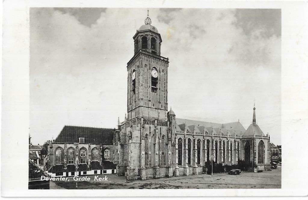 AK Deventer - Grote Kerk, Verzenden, 1960 tot 1980, Gelopen, Overijssel