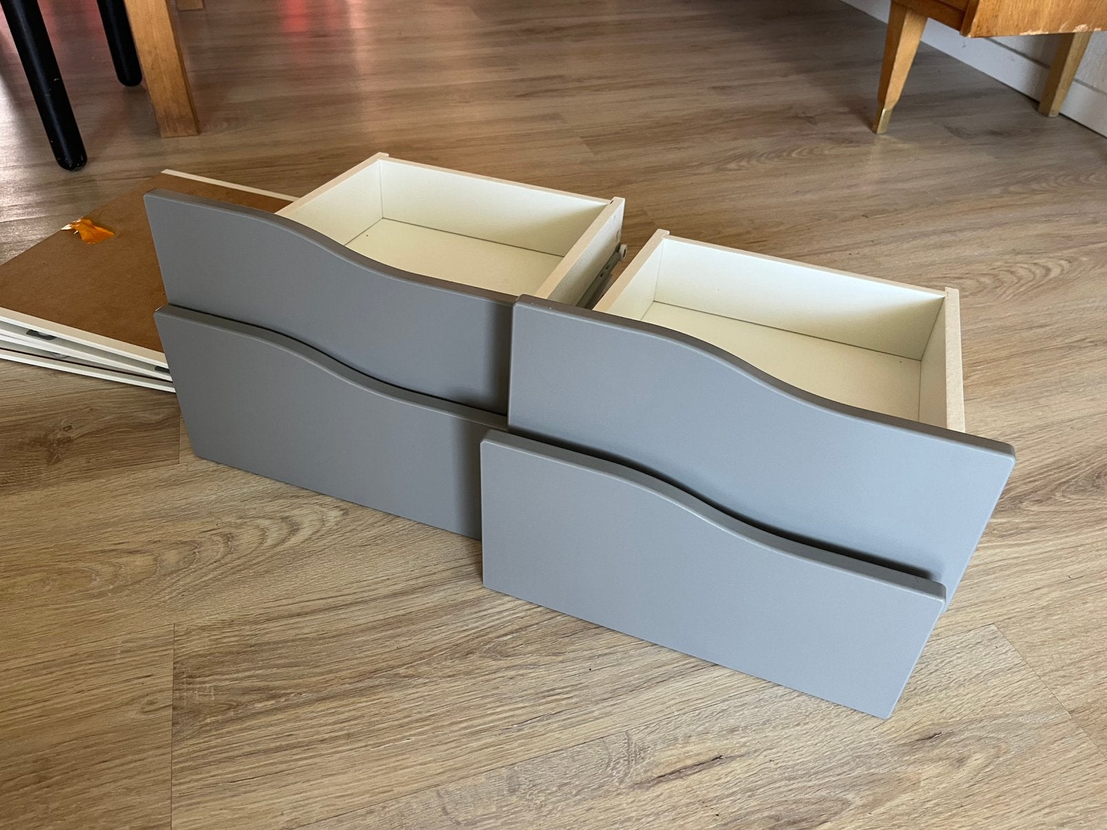Ikea Kalax lades 2 sets grijs, zgan, 3 of 4 laden, Ophalen, Zo goed als nieuw
