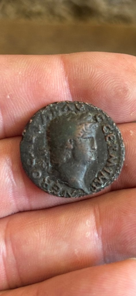 Romeinse as van keizer Nero, Ophalen of Verzenden, Italië, Losse munt
