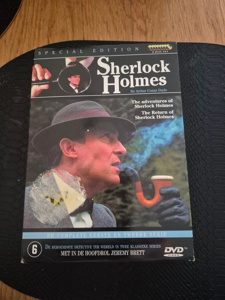 Sherlock holmes, Cd's en Dvd's, Dvd's | Tv en Series, Vanaf 6 jaar, Ophalen of Verzenden, Zo goed als nieuw